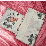 Vintage Westpoint Stevens Queen Sheet Set Pink Rose Butterfly Polka Dot Usa Made. Fixed Price $49.95.