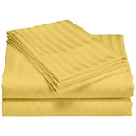 Hotel London 600-THREAD Count 100% Cotton Deep Pocket Striped Sheet Set (twin Xl. Fixed Price $43.81.
