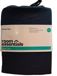 Target Easy Care Cotton King Size Sheet Set 225 Thread Count Navy. Fixed Price $14.95.