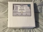 Hotel Signature 400 Thread Count Cotton 6-PIECE Sheet Set Queen White New. Fixed Price $59.99.