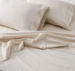 4PC King Lange Dyed Sheet Set Oatmeal - Hearth & Hand With Magnolia Rare New. Fixed Price $85.00.