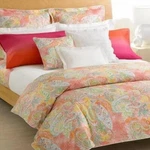 Ralph Lauren Jamaica Paisley Coral King Duvet Cover Set New. Fixed Price $949.99.
