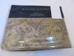 Ralph Lauren Bellosguardo Paisley Santa Barbara 7P Queen Duvet Cover Set Nip. Fixed Price $599.95.