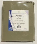 Destiny Crescent Bedding Twin Xl Hospital Sheet Set Jersey Knit Sage Green Nip. Fixed Price $28.99.