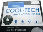 Healthy Sleep Cool-tech Advanced Queen Sheet Set Cooling Moisture Breathable. Fixed Price $69.99.