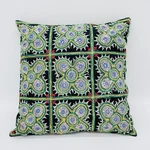 Boho India Mirror Cloth Pillow 14 Square Cover With Insert Cotton Pristine. Fixed Price $18.00.