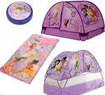 Disney Fairies Tinkerbell 3-PIECE Dream Set Girls Sleeping Bag Tent W/push Light. Fixed Price $99.00.