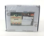 Mossy Oak Logo King Bed 4 Pc Sheet Set Light Purple Hunting Lodge Cabin Soft New. Fixed Price $44.55.