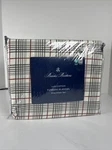 New Brooks Brothers Sheet Set King Red Gray Plaid Turkish Flannel Deep Fit. Fixed Price $129.99.