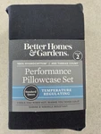 Better Homes Gardens Standard Queen Gray Pillowcase Set 400 Thread Count 16126. Fixed Price $12.50.