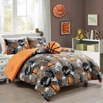 Chezmoi Collection 3-PIECE Kids Bedding Comforter Set Soft Microfiber Gray .... Fixed Price $64.59.