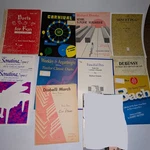Lot Piano Sheet Music Books Set Classic Fun Bach Weekley Bastien. Fixed Price $11.88.