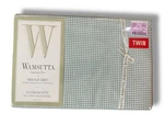 Wamsutta Supercale Twin Flat Sheet 200 Thread 50% Cotton Polyester New Usa. Fixed Price $20.00.