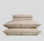 New $359 Parachute Linen Sheet Set Queen Bedding Color Toast Tan. Fixed Price $289.00.