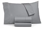 Last Act Ashford Solid 1500 Thread Count Full 4 Pc Sheet Set Dark Grey. Fixed Price $88.99.