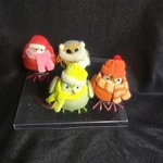 Target 2023 Mini Winter Birds Set Of 4 Sweaters Scarves Hats Wondershop Decor. Fixed Price $23.00.