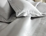 Frette King Sheet Set Hemstitch Beige Solid 100% Cotton Made Italy. Fixed Price $185.00.