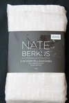 Nate Berkus Breezy Peach Hatch King Pillowcases New #12856. Fixed Price $17.99.