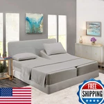 Rajlinen Split California King Sheet Set Adjustable Bed 100 Egyptian Cotton. Fixed Price $94.38.