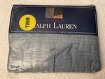Ralph Lauren Chambray Twin Flat Sheet Nip. Fixed Price $39.99.