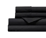 Everspread 4 Pc King Bed Sheet Set, Ultra-soft & Breathable Hypoallergenic Black. Fixed Price $29.69.