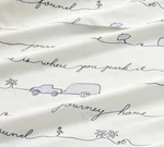 Pottery Barn - Airstream Coastal Sayings Sheet Set Sale. Fixed Price $69.00.