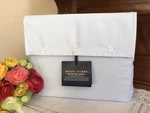 Ralph Lauren Rl Organic Sateen 624TC Blue Hyacinth Cal.king Fitted Sheet $200NIP. Fixed Price $89.00.