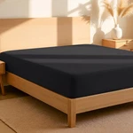100% Organic Cotton Percale Cooling Fitted Sheet By Bare Home - Twin. Fixed Price $21.99.