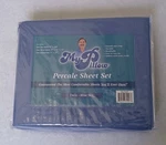 My Pillow Percale 3 Piece Smooth & Crisp Durable Sheet Set Twin Blue Sky New. Fixed Price $31.99.
