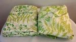 4 Piece Vintage Vera Burlington Fern Butterfly Green Tan Twin Sheets Pillowcases. Fixed Price $49.00.