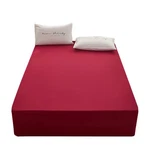 Bedding Size Fitted Sheet Only-twin Deep Pocket Twin, Wine Red. Fixed Price $14.76.