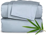 Luxurious Queen Bamboo Viscose Sheets Set - Soft, Cooling & Durable Sterling. Fixed Price $174.99.
