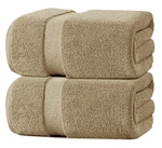 Oakias 2 Pack Bath Sheets Towels 600 Gsm Large 35X70, 100% Ring.... Fixed Price $56.70.