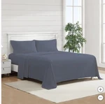 Jennifer Adams Sheet Set Blue Eternal Fitted Flat Pillowcase Wrinkle Resistant. Fixed Price $132.99.