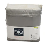 The Big One Extra Soft Sheet Set 4 Piece Grey King Size Deep Fit. Fixed Price $45.00.