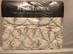 Vtg Unused Ralph Lauren Sundress Floral Multi Cottage Flat Twin Ruffled Sheet. Fixed Price $49.99.