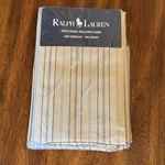 Nip Ralph Lauren - Two King Pillowcases Byron Taupe Vintage 90S Nos 200 Thread. Fixed Price $89.99.