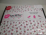 6 Pc Luv Betsey Johnson King Sheet Set Baby Buds Floral Mini Roses. Fixed Price $59.00.