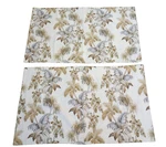 Tommy Bahama Pillow Shams Set Of 2 King Tropical Palm Leaf Cotton Bedding. Fixed Price $14.95.