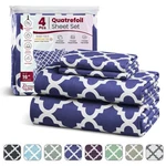 Bed Set 4 Piece Printed Deep Pocket Luxury Brushed Microfiber. Fixed Price $21.99.