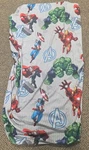 Marvel Comics Twin Bed Avengers Fitted Sheet Gray Stripes Thor Iron Man Hulk. Fixed Price $18.00.