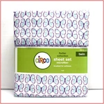 Circo Flutter Purple Blue Butterfly Sheet Set 13" Deep Microfiber Twin New. Fixed Price $34.95.