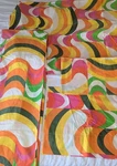 1960S Mod Sheets & 2 Twin Fitted Pillowcase Springmaid Wondercale. Fixed Price $99.95.