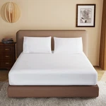 100% Egyptian Cotton Fitted Sheet Queen Size White, 600 Thread Count, 8-16" D.... Fixed Price $41.55.