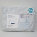 Splendid Queen 6 Piece Sheet Set White Green Geometric Microfiber Bedding Soft. Fixed Price $32.99.
