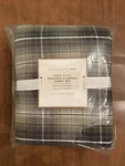 New Pottery Barn Wren Plaid Organic Flannel Sheet Set (queen). Fixed Price $185.00.