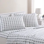 Modern Threads Printed 4-PIECE Extra Soft Bedding Sheets Pillowcase Set, Dee.... Fixed Price $49.02.