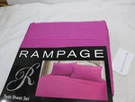 New Rampage Fuchsia Twin Sheet Set - Soft And Comfortable Nip. Fixed Price $24.98.