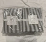 Pottery Barn Teen Boxter Stripe Sheet Set Queen. Fixed Price $99.99.