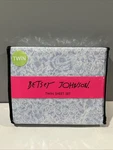 Betsey Johnson Twin Size Sheet Set Poise Lace Design New. Fixed Price $34.99.